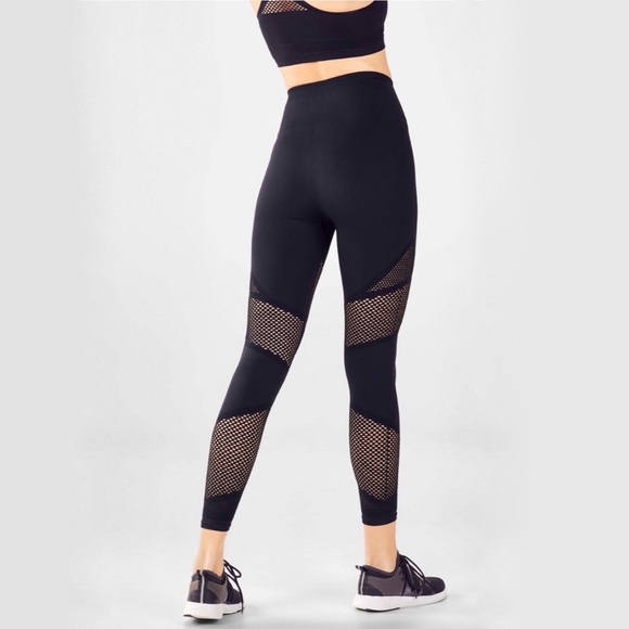 FABLETICS Mosaic High-Waisted 7/8 Leggings - Picture 2 of 14